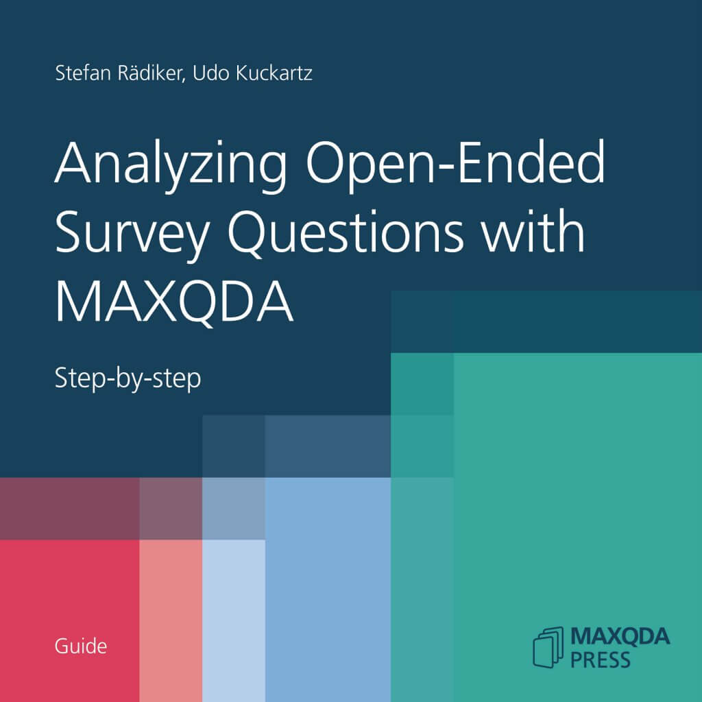 Analyzing Open-Ended Survey Questions with MAXQDA